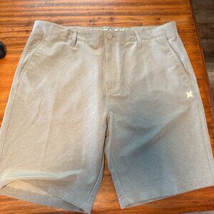 Men Hurley Hybrid Shorts Khaki Size 38 EUC